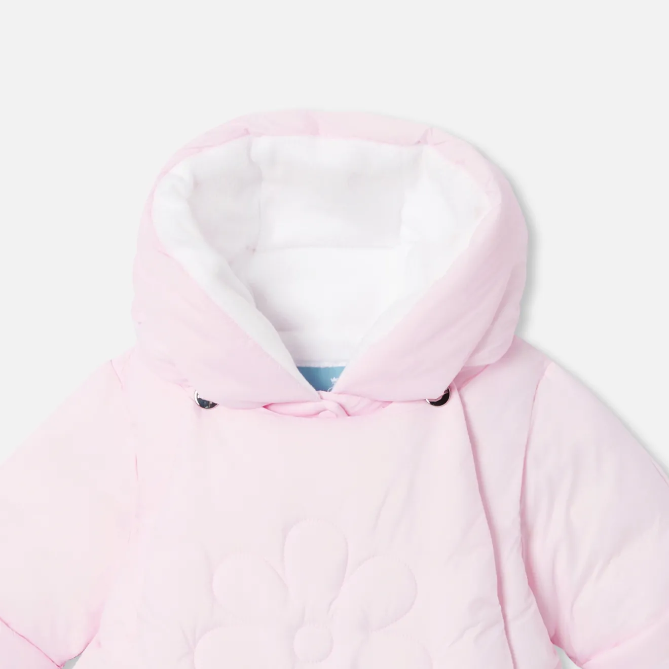 Jacadi Coats And Outerwear|Baby Snowsuits & Burnous|Baby girl snowsuit Jacadi Powder Pink