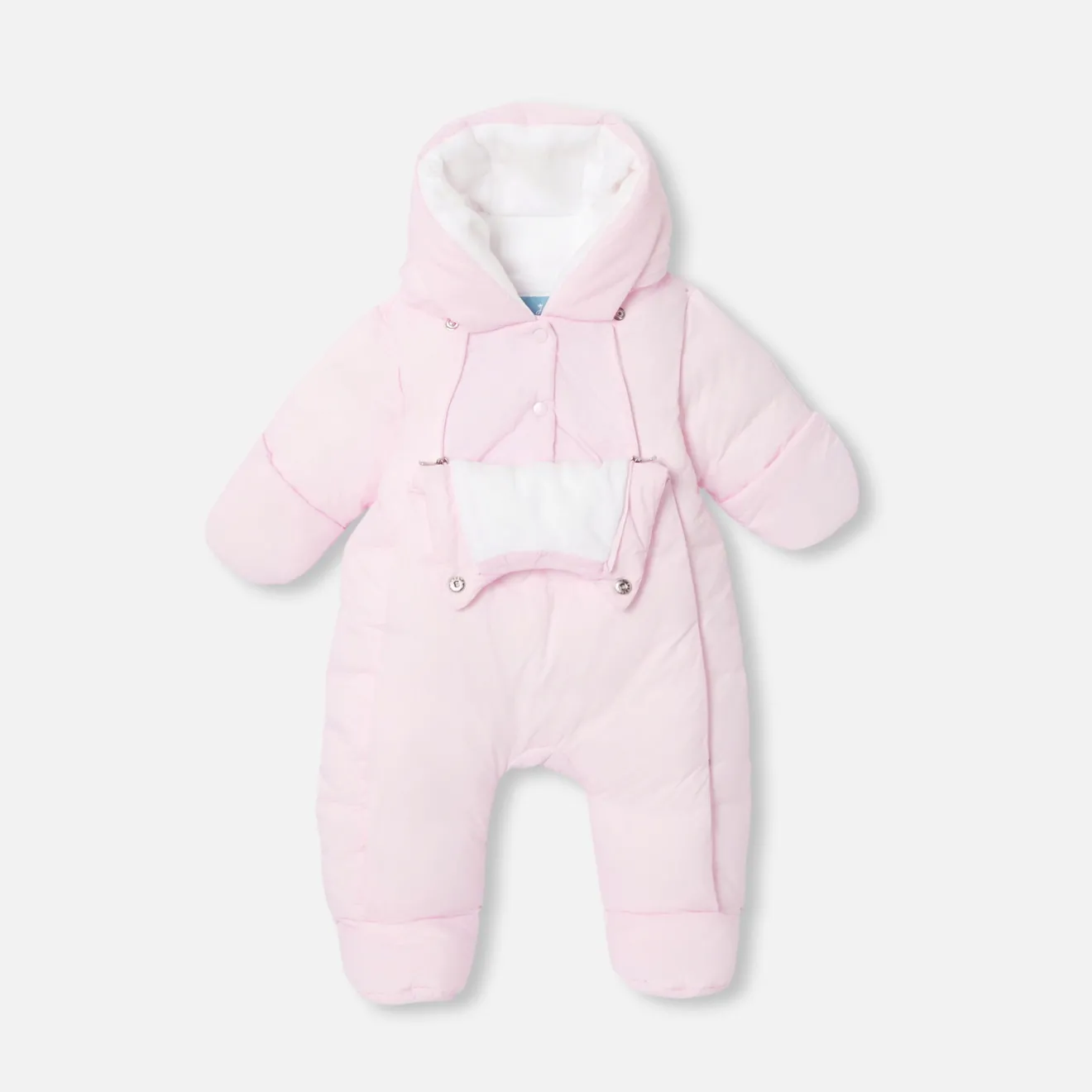 Jacadi Coats And Outerwear|Baby Snowsuits & Burnous|Baby girl snowsuit Jacadi Powder Pink