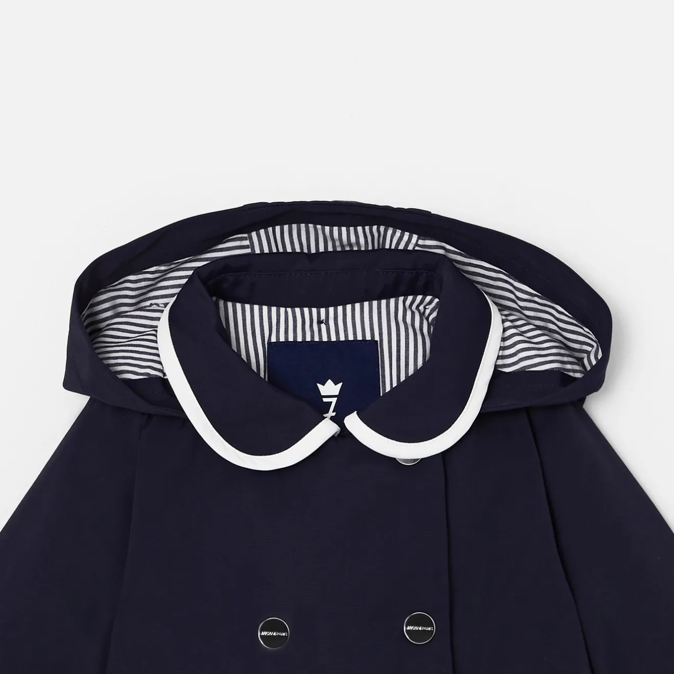 Jacadi Coats And Outerwear|Toddler Coats & Puffer Jackets|Baby girl Spring coat Jacadi Navy