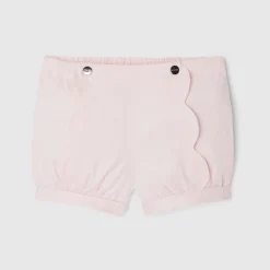 Jacadi Pants And Shorts|Baby girl twill shorts Jacadi Powder Pink