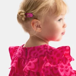Jacadi Dresses|Baby girl velvet dress Multicolour
