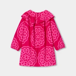 Jacadi Dresses|Baby girl velvet dress Multicolour