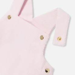 Jacadi Dresses|Baby girl velvet dress Jacadi Powder Pink