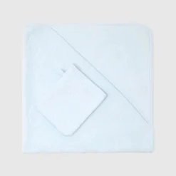 Jacadi Bath Towels And Bath Capes|Baby hooded bath towel Jacadi Celestial