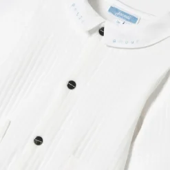 Jacadi Bloomers, Overalls And Sets|Baby jumpsuit in quilted jersey Jacadi White