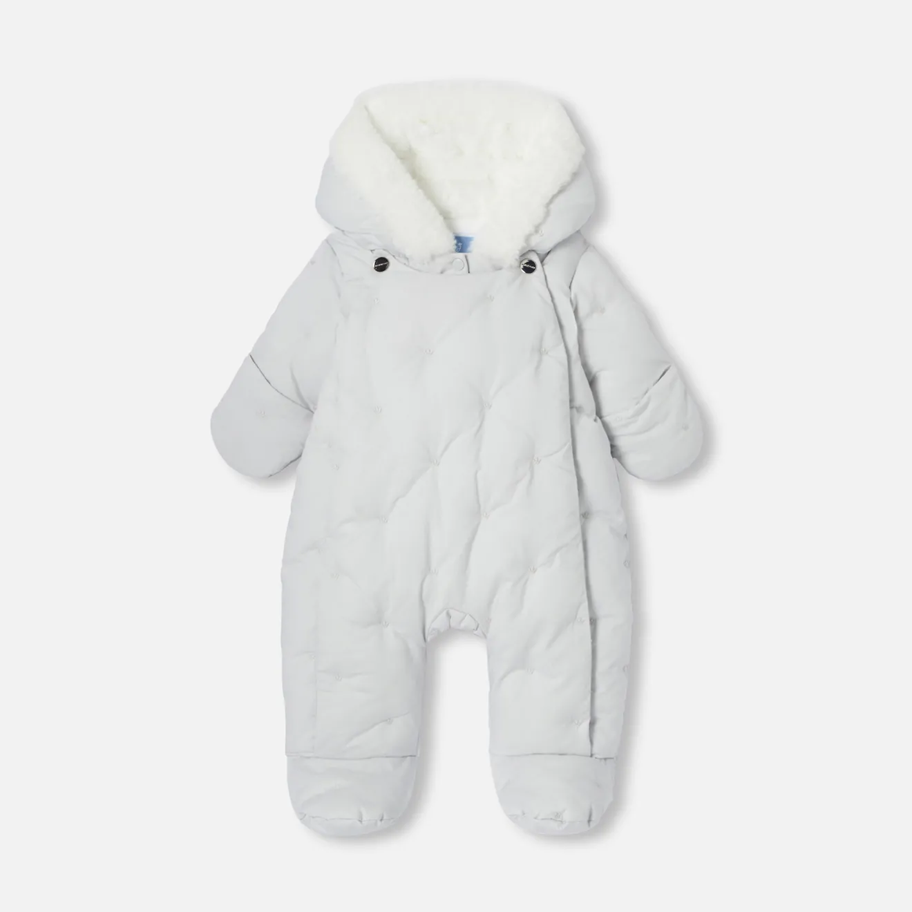 Jacadi Coats And Outerwear|Coats And Outerwear|Baby pramsuit Grey
