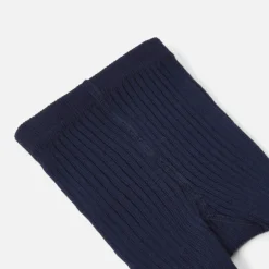 Jacadi Accessories|Baby ribbed tights Jacadi Navy