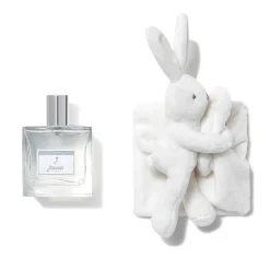 Jacadi Skincare And Scented Waters|Bath Towels And Bath Capes|Baby scented water set 100ml / 3.4 Oz White/Grey