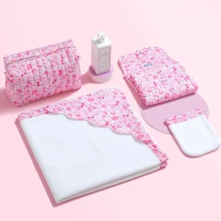 Jacadi Bath Towels And Bath Capes|Bath set White/Multicolour