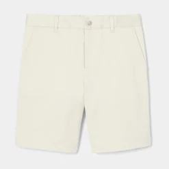 Jacadi Shorts|Boy Bermuda shorts in cotton satin Off-White