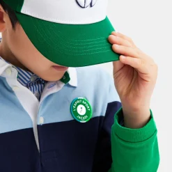 Jacadi Other Accessories|Hats And Caps|Boy cap White/Green