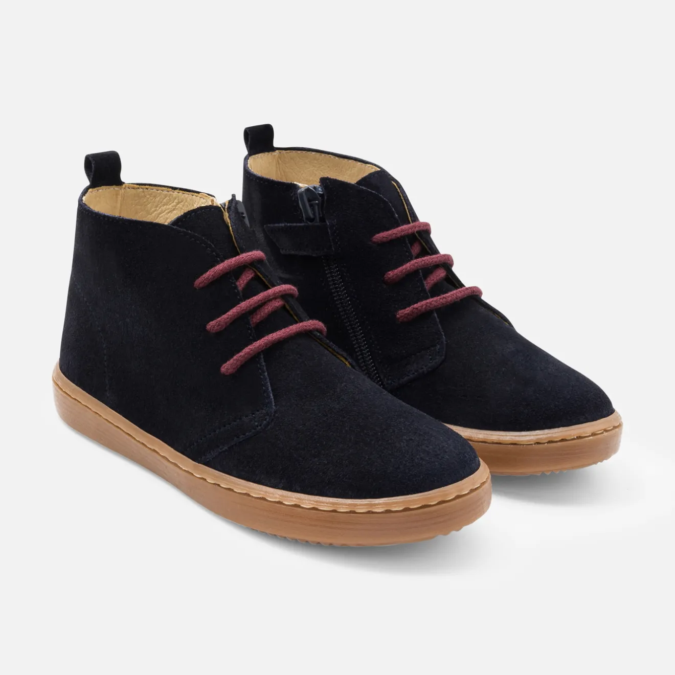Jacadi Ankle Boots|Boy desert boots Jacadi Navy