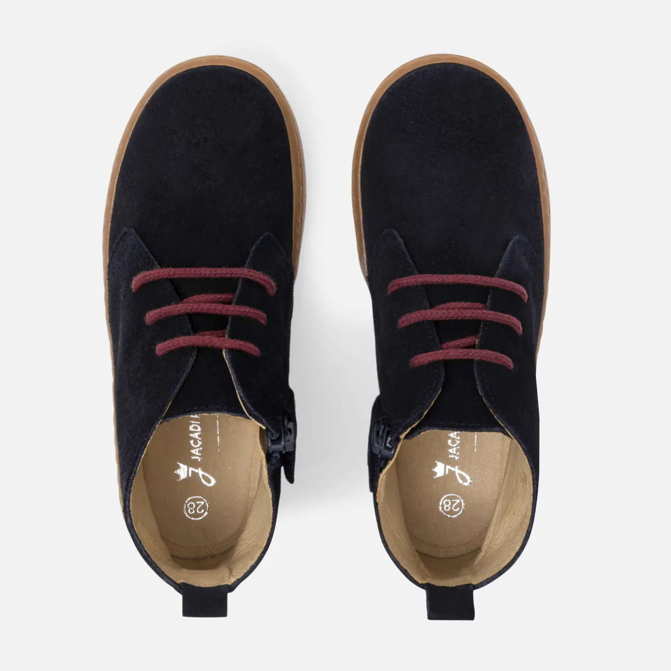 Jacadi Ankle Boots|Boy desert boots Jacadi Navy