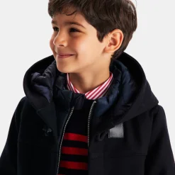 Jacadi Coats And Outerwear|Boy Coats & Puffer Jackets|Boy duffle coat Jacadi Navy