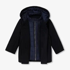 Jacadi Coats And Outerwear|Boy Coats & Puffer Jackets|Boy duffle coat Jacadi Navy