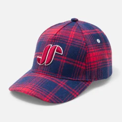 Jacadi Other Accessories|Hats And Caps|Boy flannel cap Navy/Red