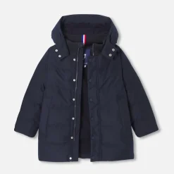 Jacadi Coats And Outerwear|Boy Coats & Puffer Jackets|Boy flannel jacket Jacadi Navy