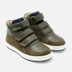 Jacadi Sneakers|Boy high-top sneakers Khaki