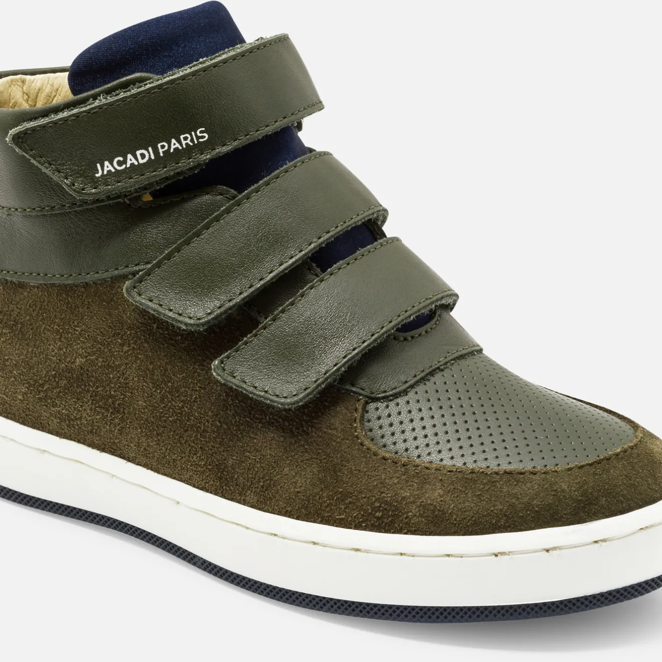 Jacadi Sneakers|Boy high-top sneakers Khaki