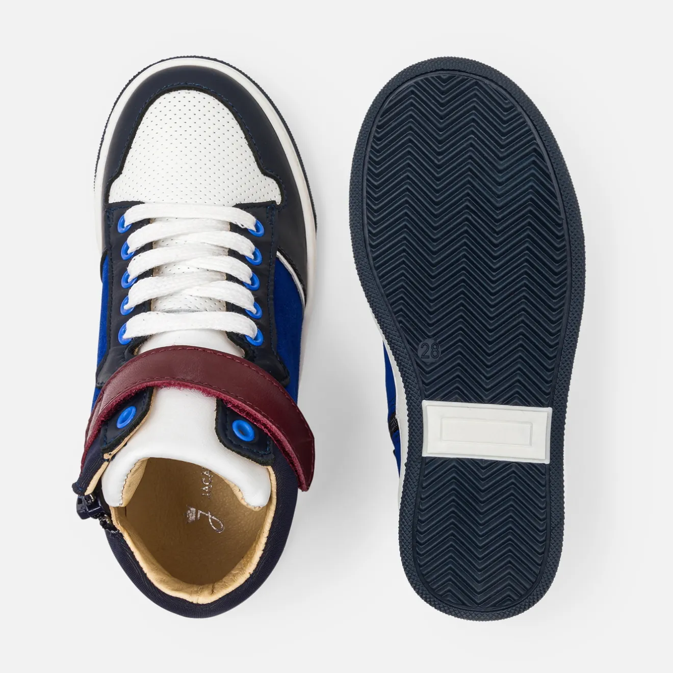 Jacadi Sneakers|Boy high-top sneakers Blue