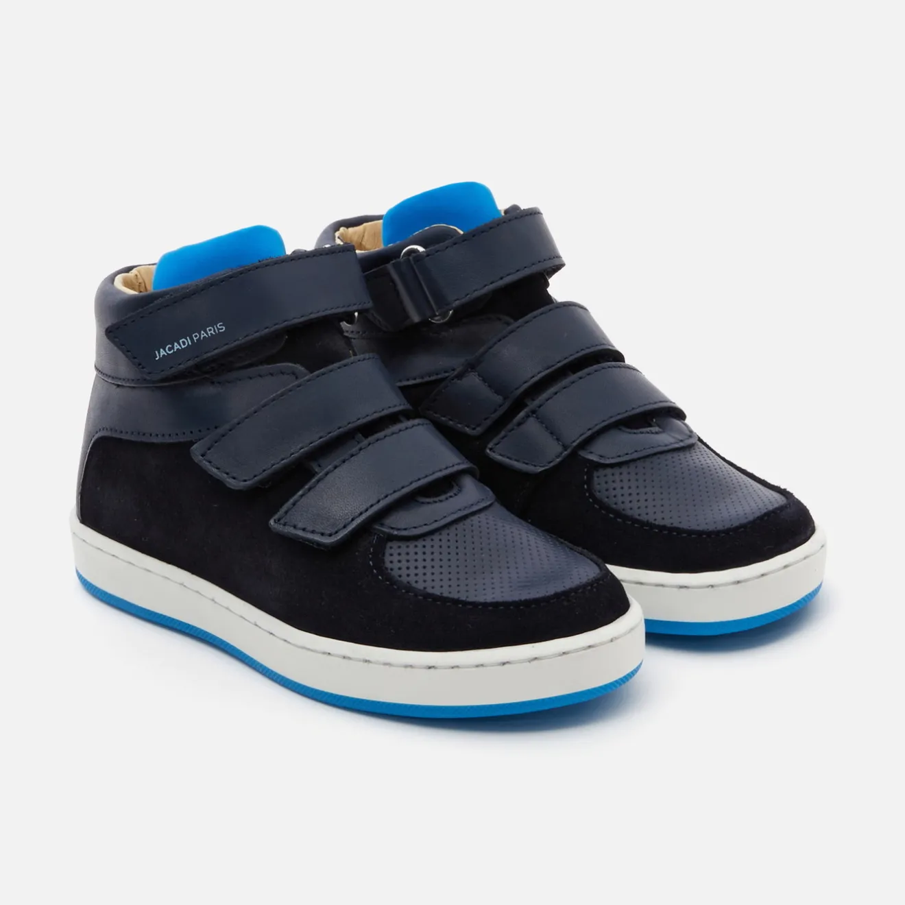 Jacadi Sneakers|Boy high top sneakers Jacadi Navy
