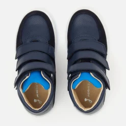 Jacadi Sneakers|Boy high top sneakers Jacadi Navy