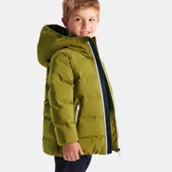 Jacadi Coats And Outerwear|Boy Coats & Puffer Jackets|Boy hooded jacket Khaki