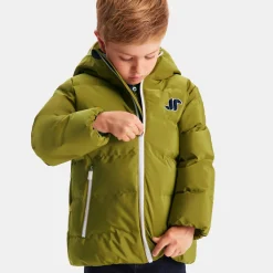 Jacadi Coats And Outerwear|Boy Coats & Puffer Jackets|Boy hooded jacket Khaki