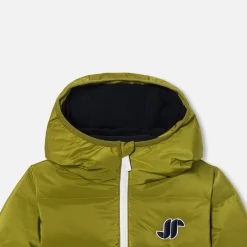 Jacadi Coats And Outerwear|Boy Coats & Puffer Jackets|Boy hooded jacket Khaki