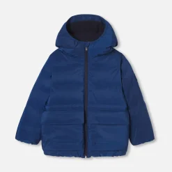 Jacadi Coats And Outerwear|Boy Coats & Puffer Jackets|Boy hooded jacket Navy blue