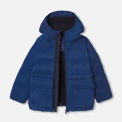 Jacadi Coats And Outerwear|Boy Coats & Puffer Jackets|Boy hooded jacket Navy blue