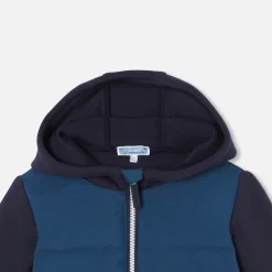 Jacadi Sweaters, Sweatshirts And Cardigans|Boy hooded jacket Navy blue