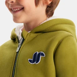 Jacadi Sweaters, Sweatshirts And Cardigans|Boy hoodie Foliage green