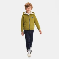 Jacadi Sweaters, Sweatshirts And Cardigans|Boy hoodie Foliage green
