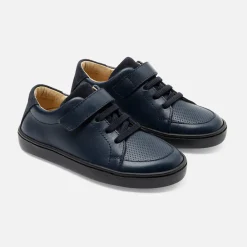 Jacadi Loafers, Lace-Ups And Moccasins|Boy leather sneakers Jacadi Navy