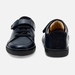 Jacadi Loafers, Lace-Ups And Moccasins|Boy leather sneakers Jacadi Navy