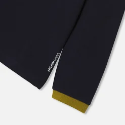 Jacadi T-Shirts And Polo Shirts|Boy long-sleeved polo Jacadi Navy