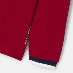 Jacadi T-Shirts And Polo Shirts|Boy long-sleeved polo Purple