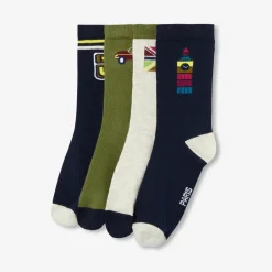Jacadi Socks And Booties|Accessories|Boy pack of 4 pairs of socks Multicolour