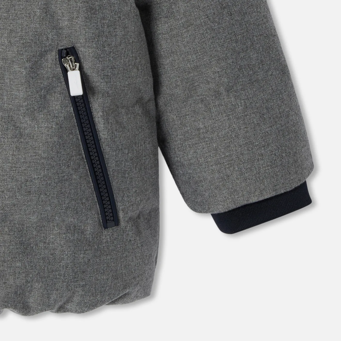 Jacadi Coats And Outerwear|Boy Coats & Puffer Jackets|Boy padded jacket Jacadi light Heather Grey