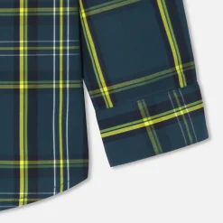 Jacadi Shirts|Boy plaid shirt Navy/Multicolour