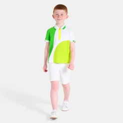 Jacadi T-Shirts And Polo Shirts|Boy polo in cotton piqué White/Multicolour