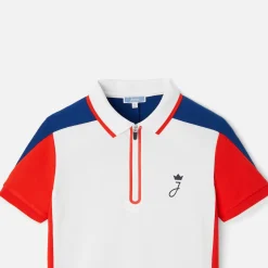 Jacadi T-Shirts And Polo Shirts|Boy polo shirt White/Red