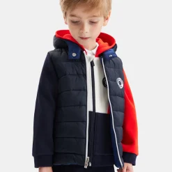 Jacadi Coats And Outerwear|Boy Coats & Puffer Jackets|Boy reversible puffer jacket Jacadi Navy