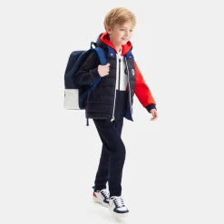 Jacadi Coats And Outerwear|Boy Coats & Puffer Jackets|Boy reversible puffer jacket Jacadi Navy