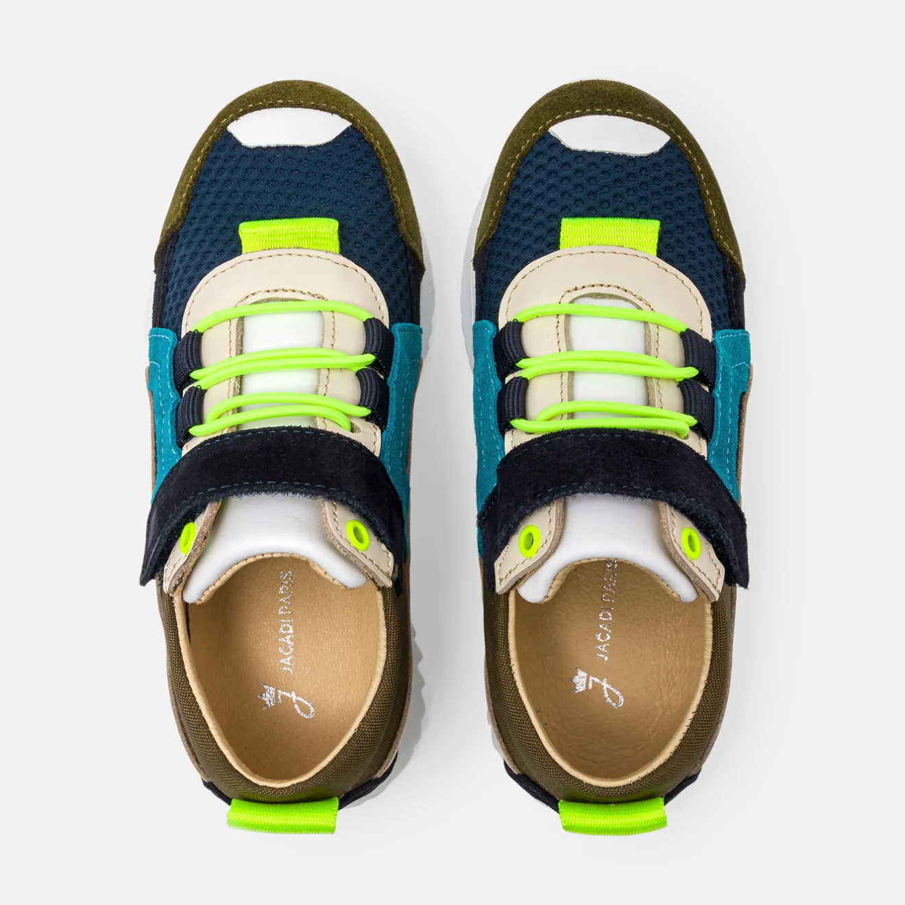 Jacadi Sneakers|Boy running sneakers Khaki