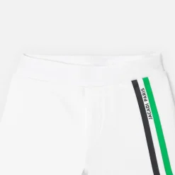 Jacadi Shorts|Boy shorts White/Green