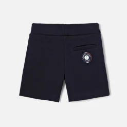 Jacadi Shorts|Boy shorts in piqué fleece Jacadi Navy
