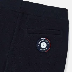 Jacadi Shorts|Boy shorts in piqué fleece Jacadi Navy