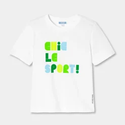 Jacadi T-Shirts And Polo Shirts|Boy short-sleeved T-shirt Jacadi White